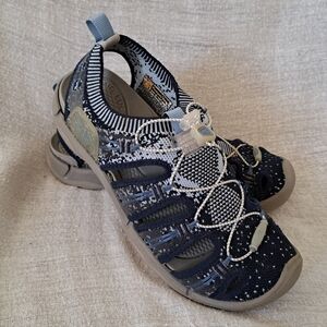 KEEN Women's Blue EVOFIT Hiking Sandals Size 9 - EXC